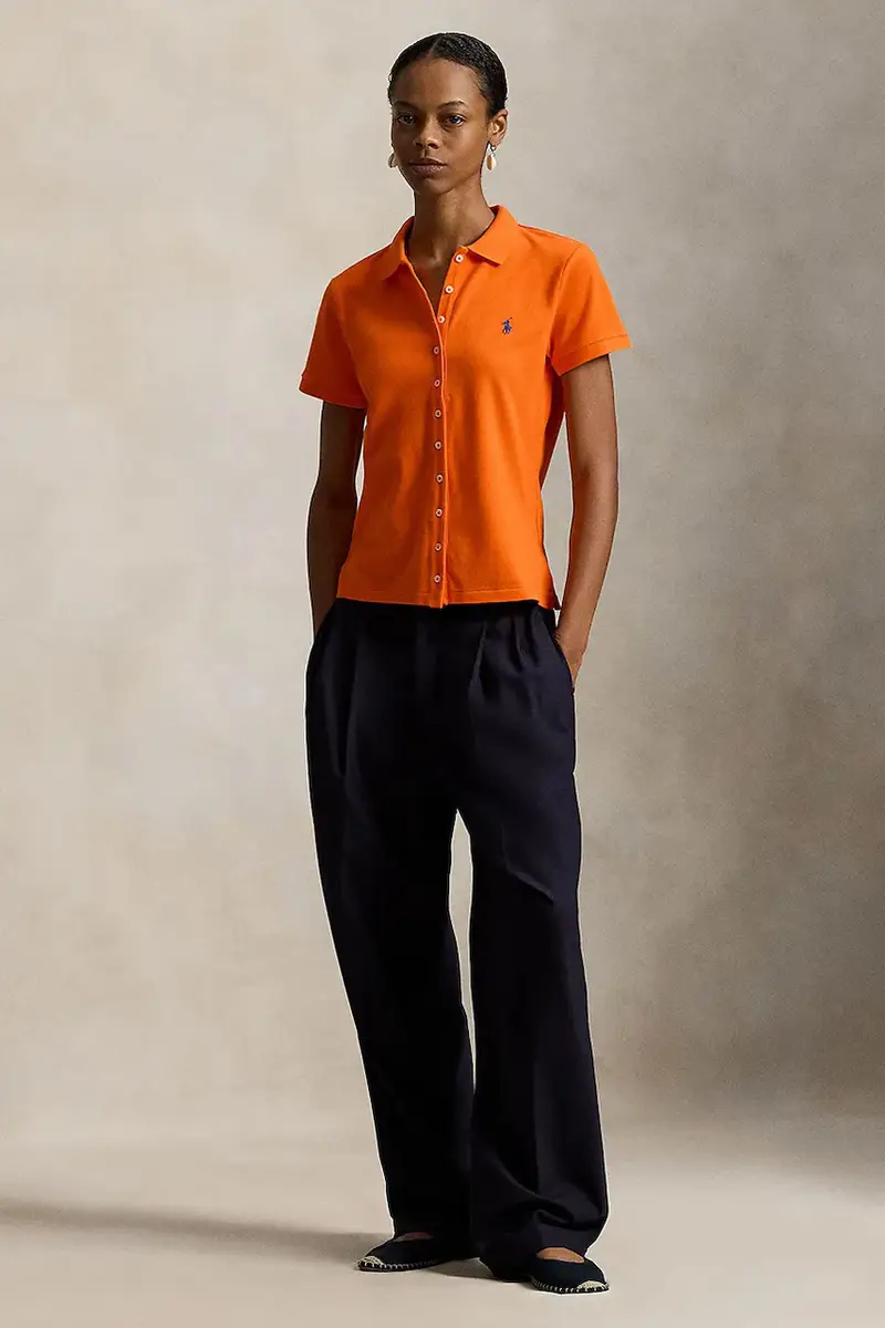 Polo Ralph Lauren Polo Donna Arancione 3944025 miniatura 3