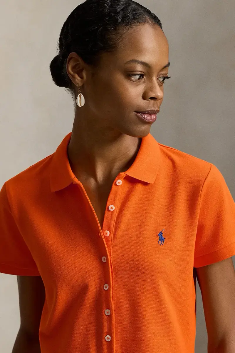 Polo Ralph Lauren Polo Donna Arancione 3944025 miniatura 4