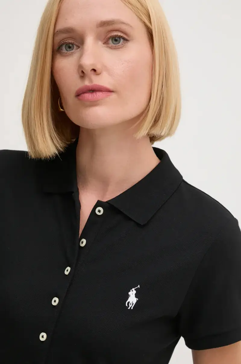 Polo Ralph Lauren Polo Donna Nero 3625297 miniatura 4