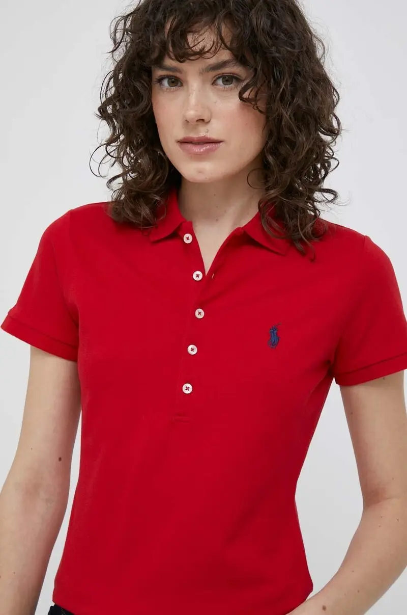 Polo Ralph Lauren Polo Donna Rosso 2259573
