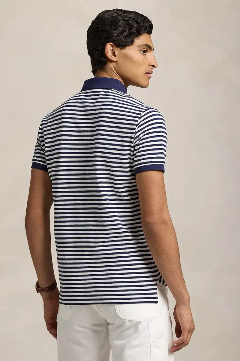 polo in cotone colore bianco 710956682 miniatura 2