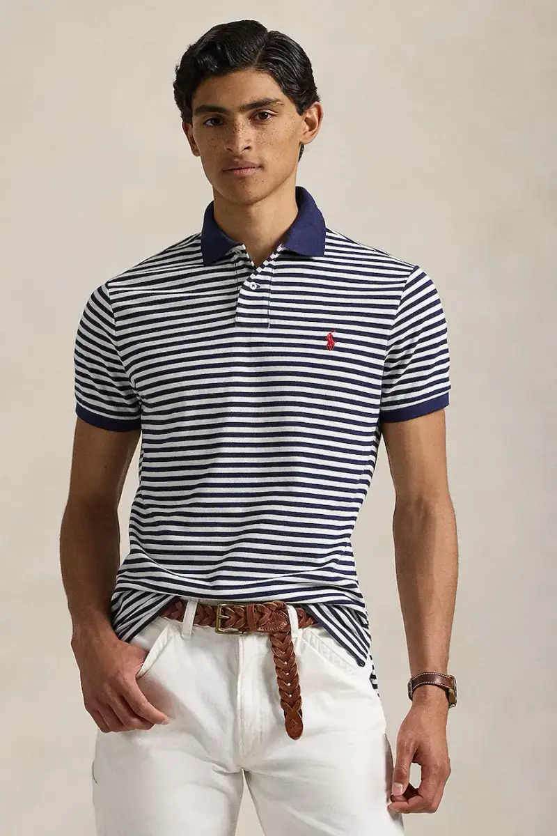 polo in cotone colore bianco 710956682