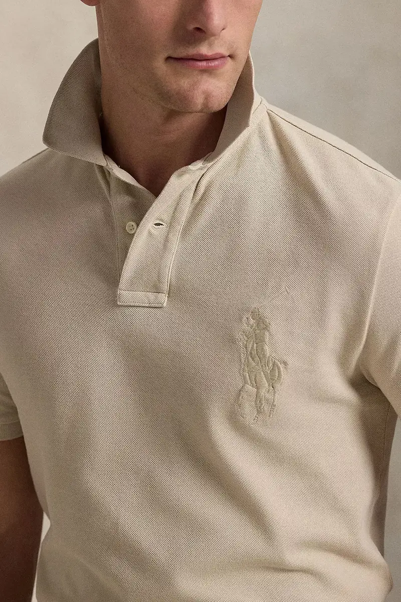 polo in cotone colore grigio 710938137 miniatura 4