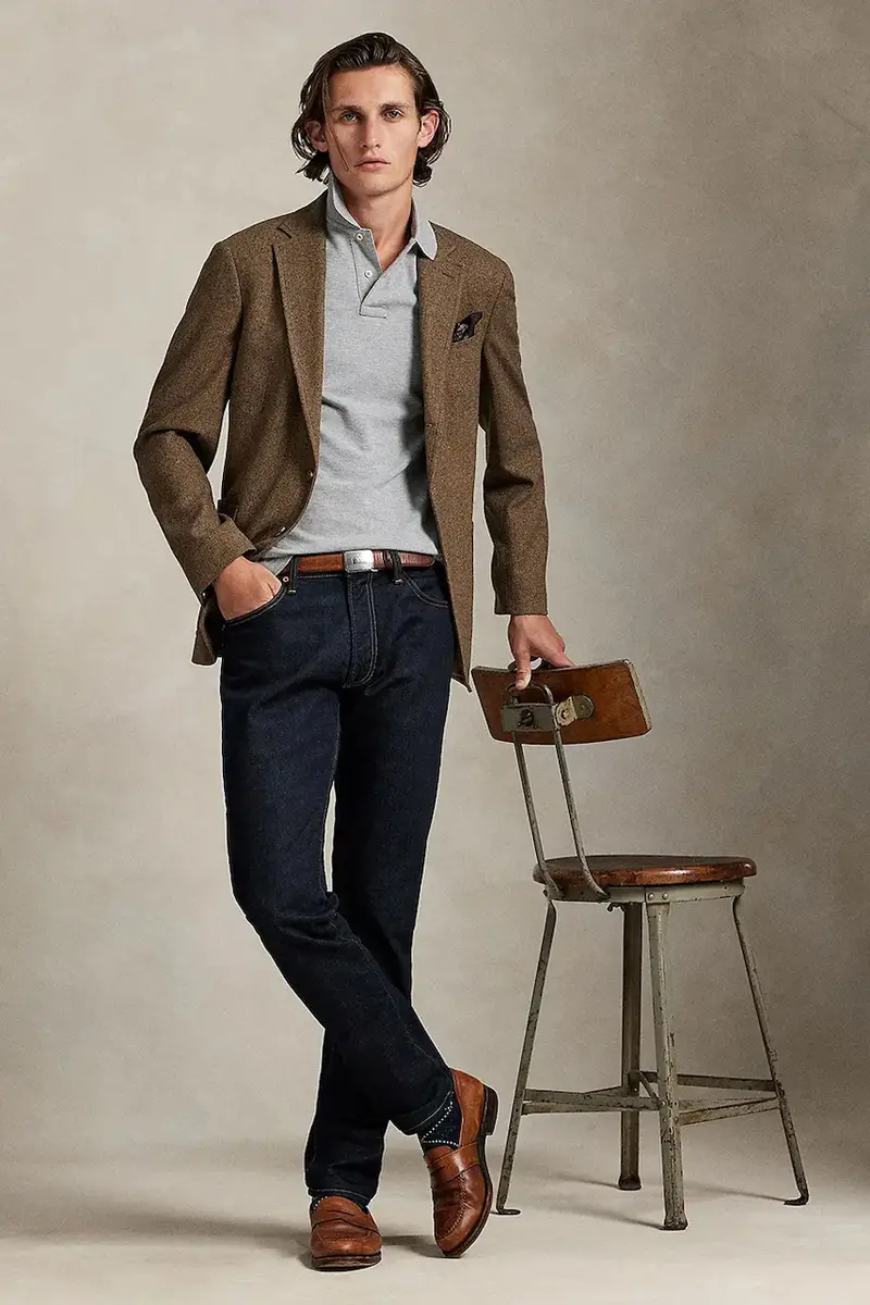 polo in cotone colore nero 710782592 Grigio miniatura 5