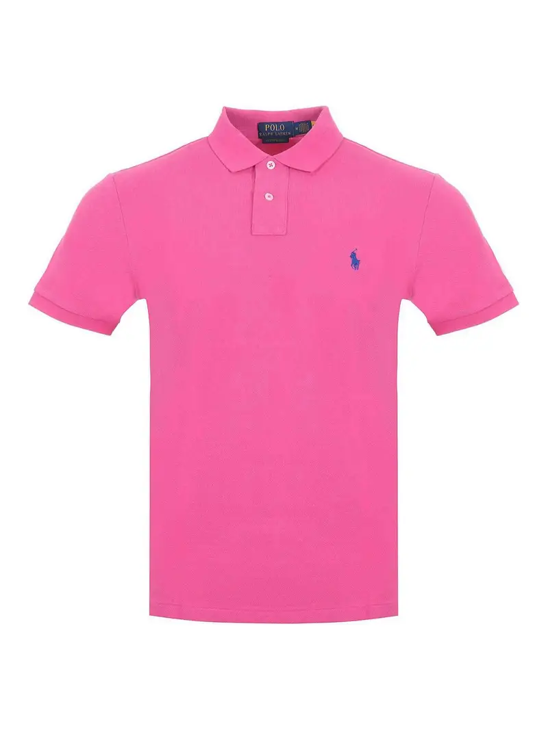 Polo in cotone piquet Multicolore