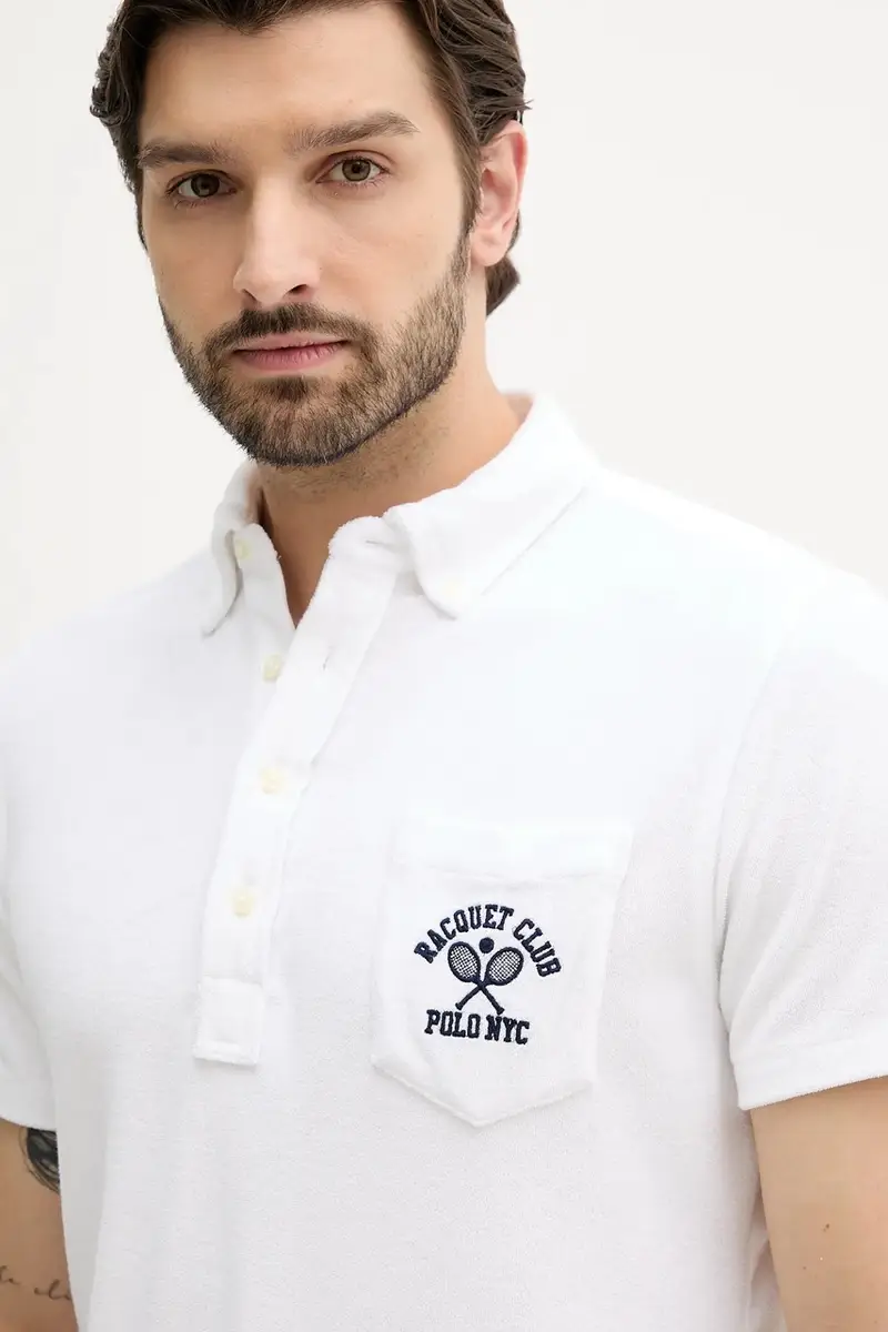Polo Ralph Lauren Polo Uomo Bianco 3577326 miniatura 4