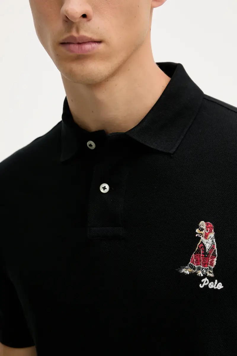 Polo Ralph Lauren Polo Uomo Nero 3647075 miniatura 5