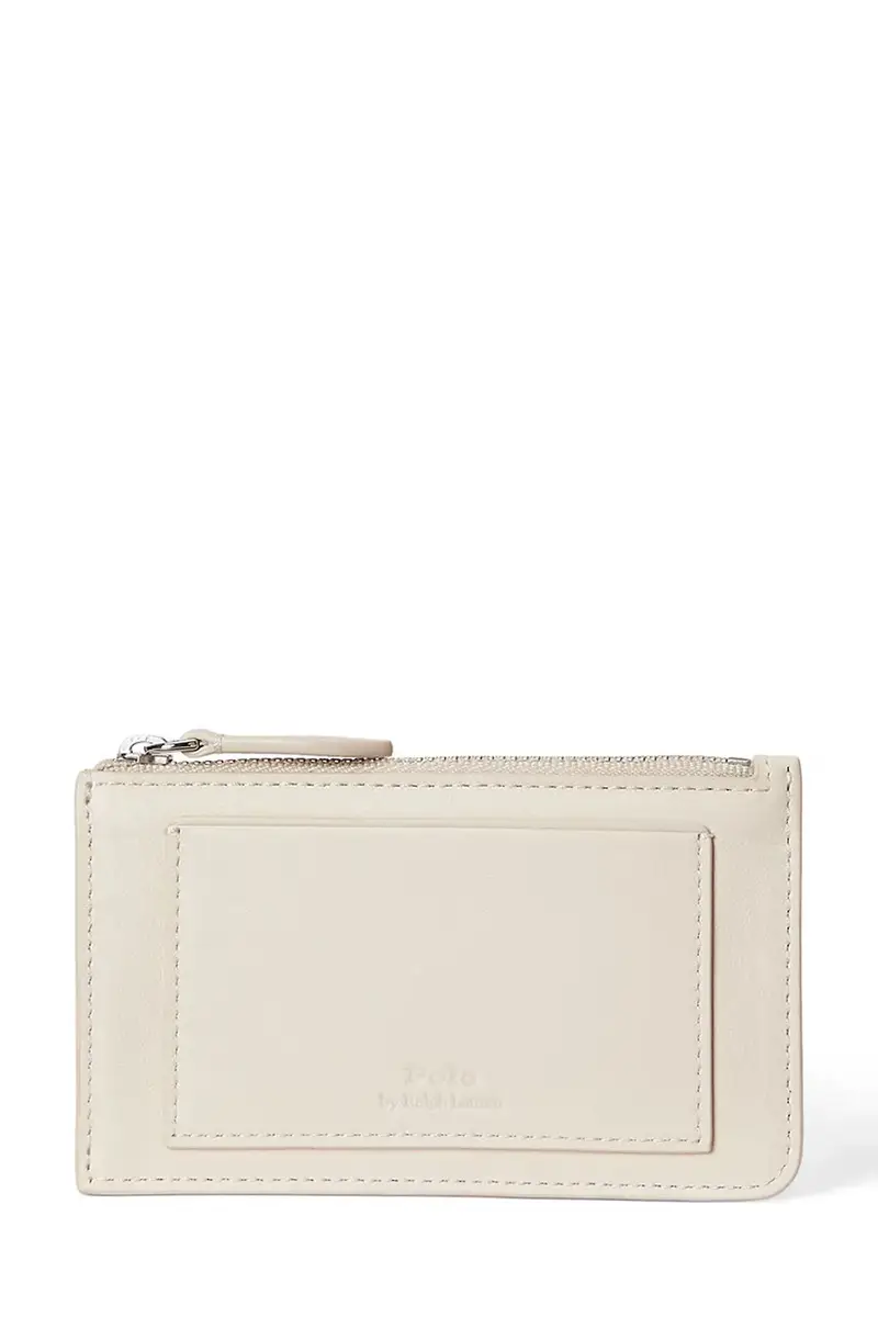 portafoglio in pelle donna colore beige 427P05788 miniatura 2