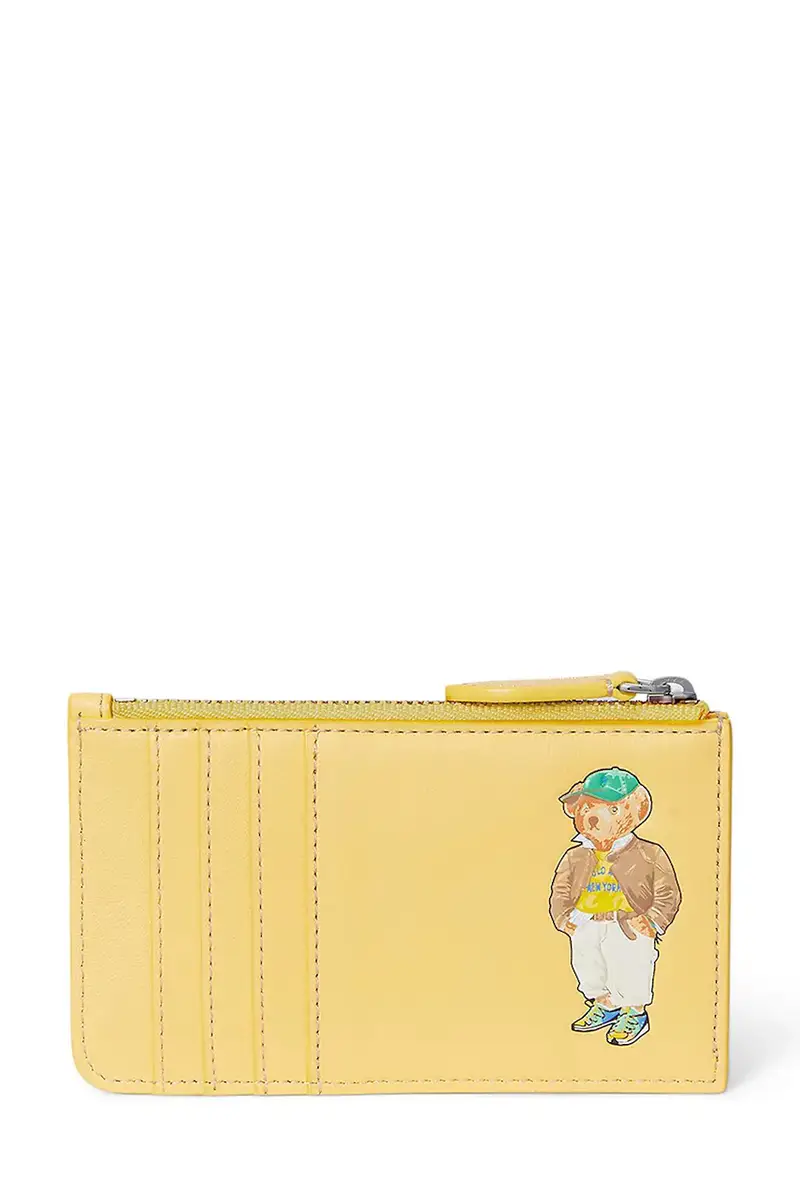 portafoglio in pelle donna colore giallo 427973075