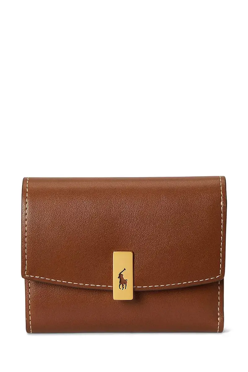 portafoglio in pelle Marrone