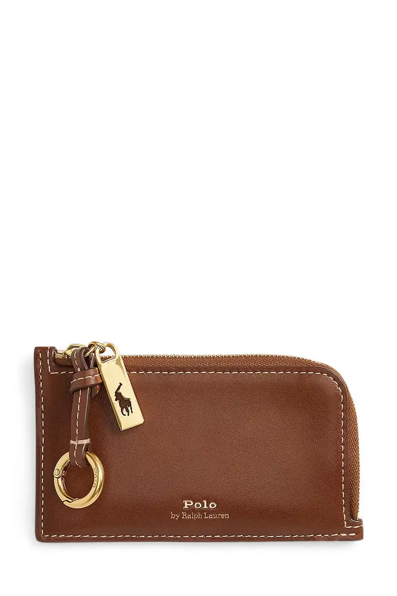 portafoglio in pelle Marrone