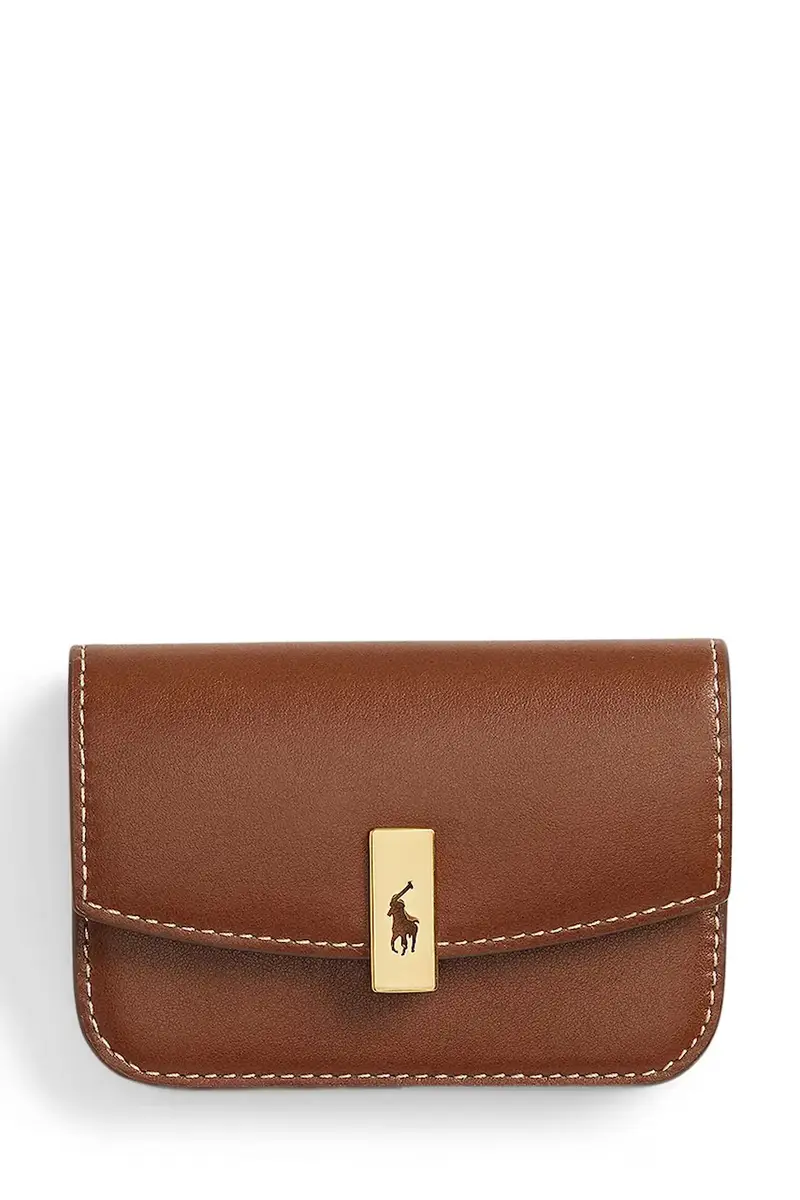 portafoglio in pelle Marrone