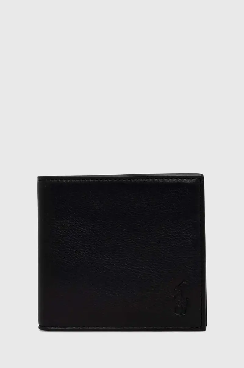 portafoglio in pelle uomo colore nero