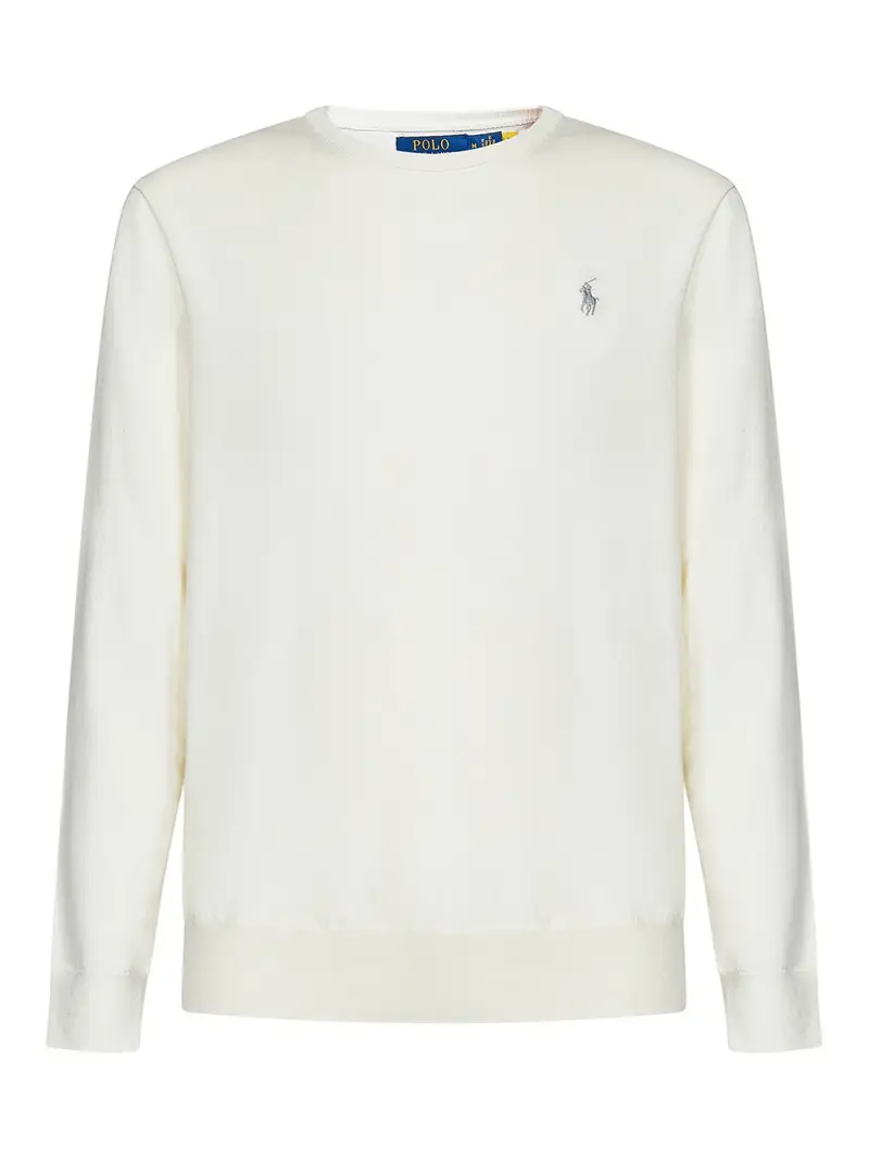 Pullover girocollo Bianco