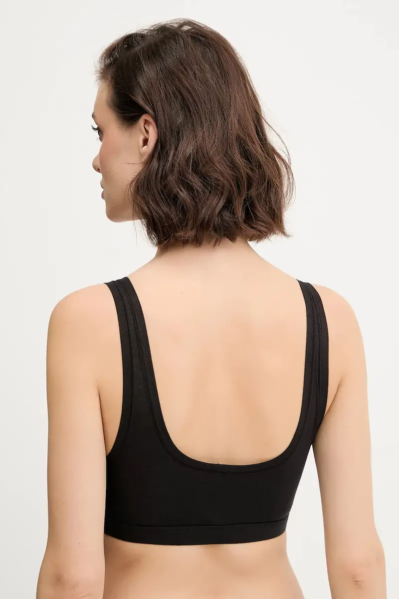 reggiseno colore blu navy 4P0498 Nero miniatura 3