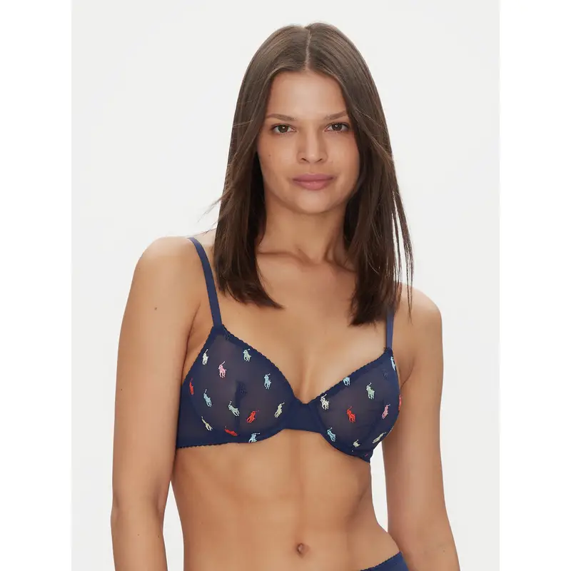 Reggiseno con ferretto 4P0210 Blu scuro