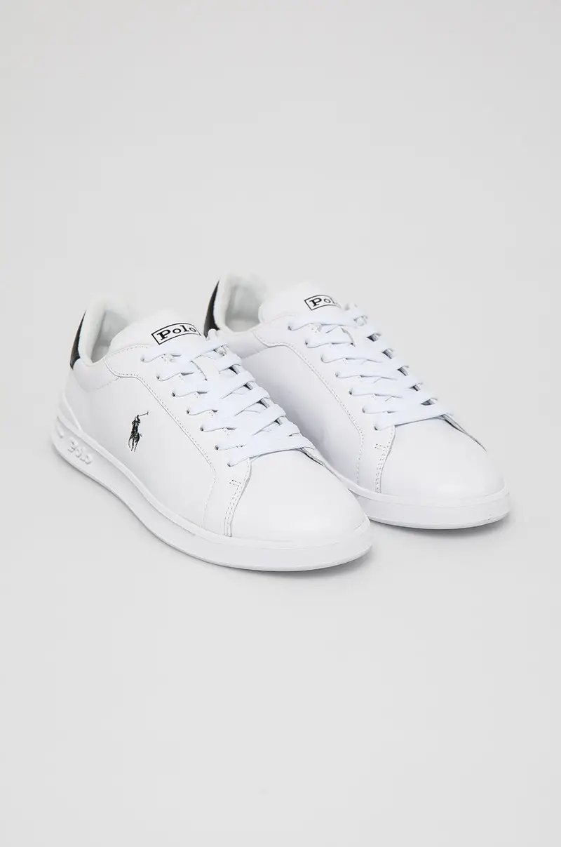 scarpe in pelle Bianco miniatura 2