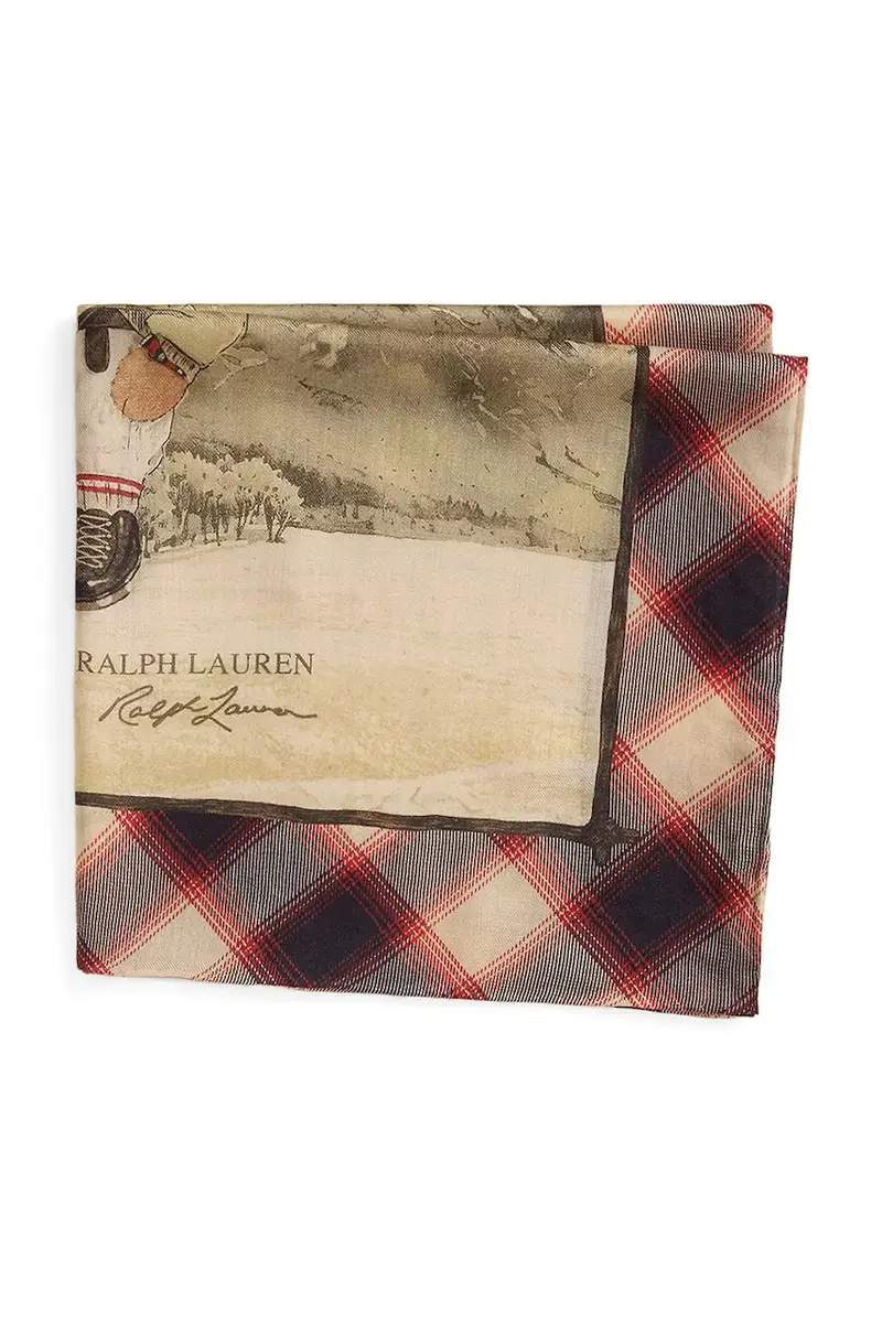 scialle in lana donna colore beige 455P04665 miniatura 2