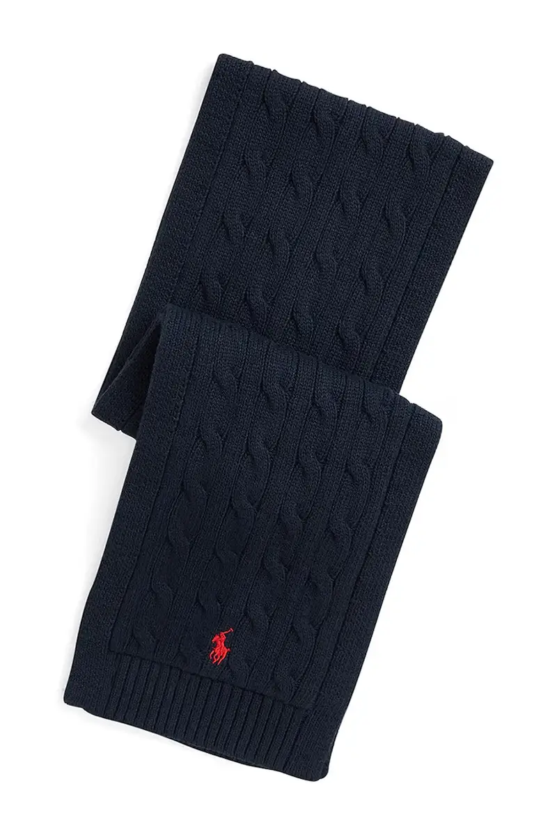 sciarpa in cotone per bambini Blu navy