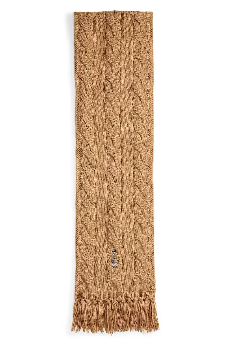 sciarpa in lana Beige