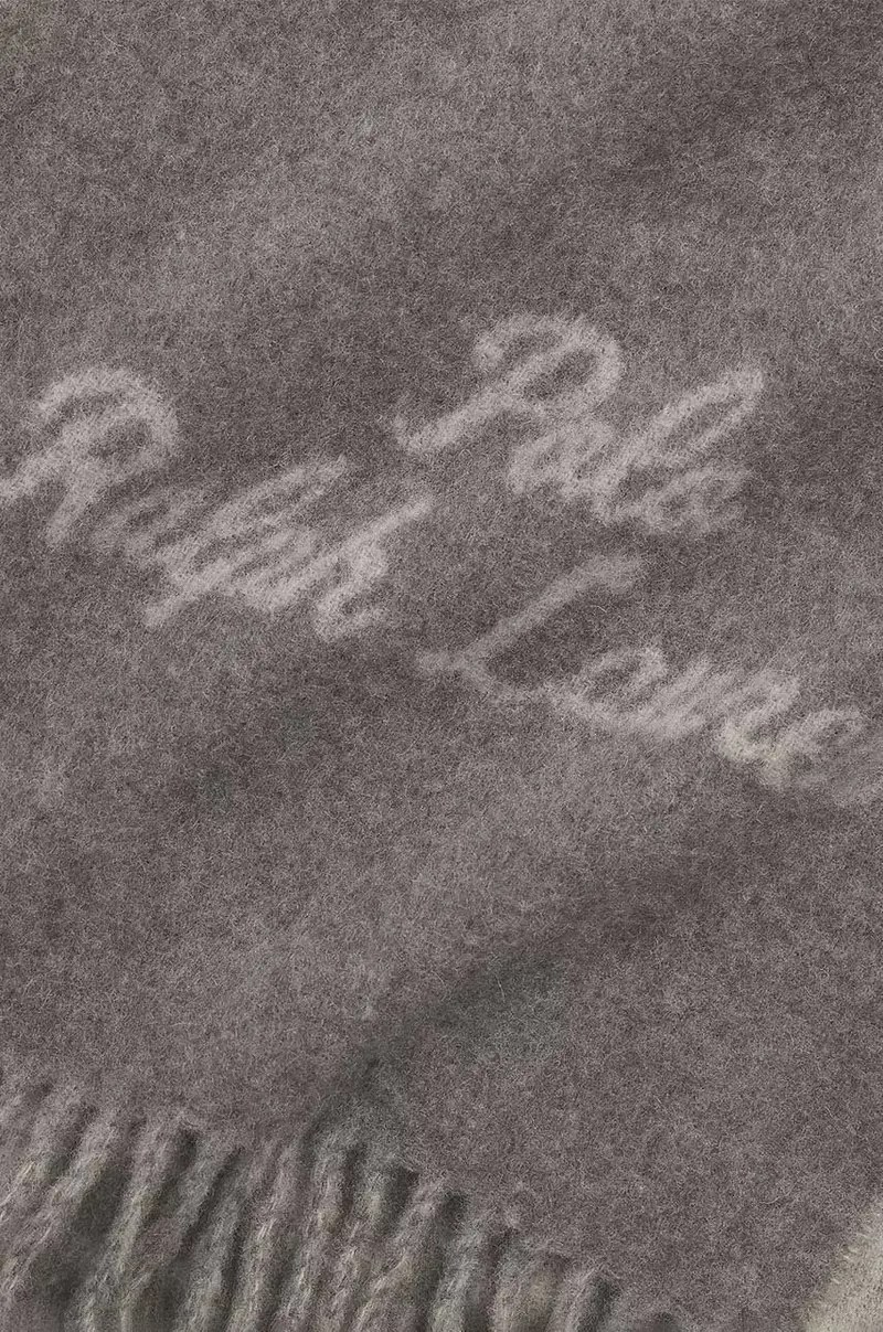 sciarpa in lana colore grigio 449959435 miniatura 3