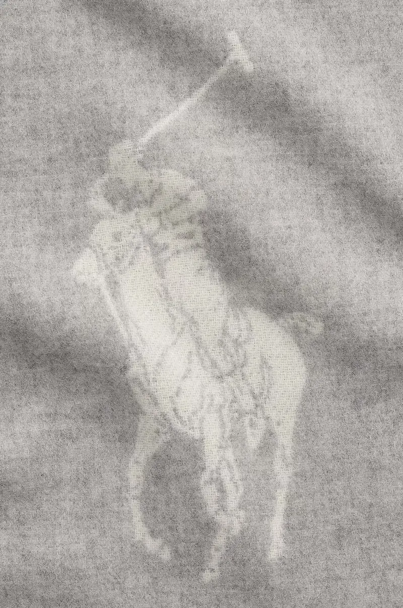 sciarpa in lana colore grigio 455954331 miniatura 3