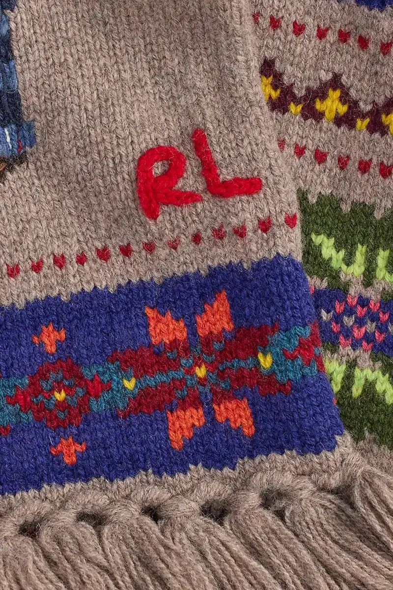 sciarpa in lana donna 455981438 Multicolore miniatura 3