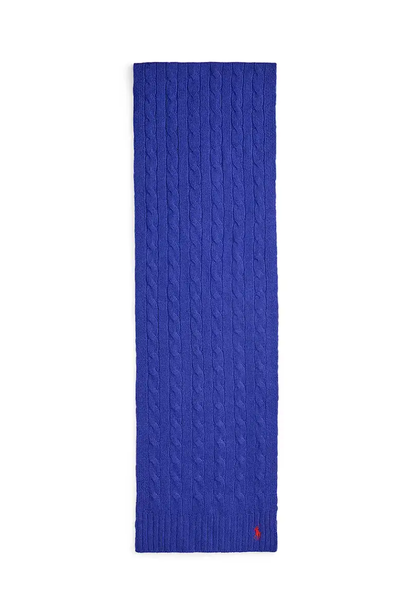 sciarpa in lana donna colore blu navy 455956296 miniatura 2