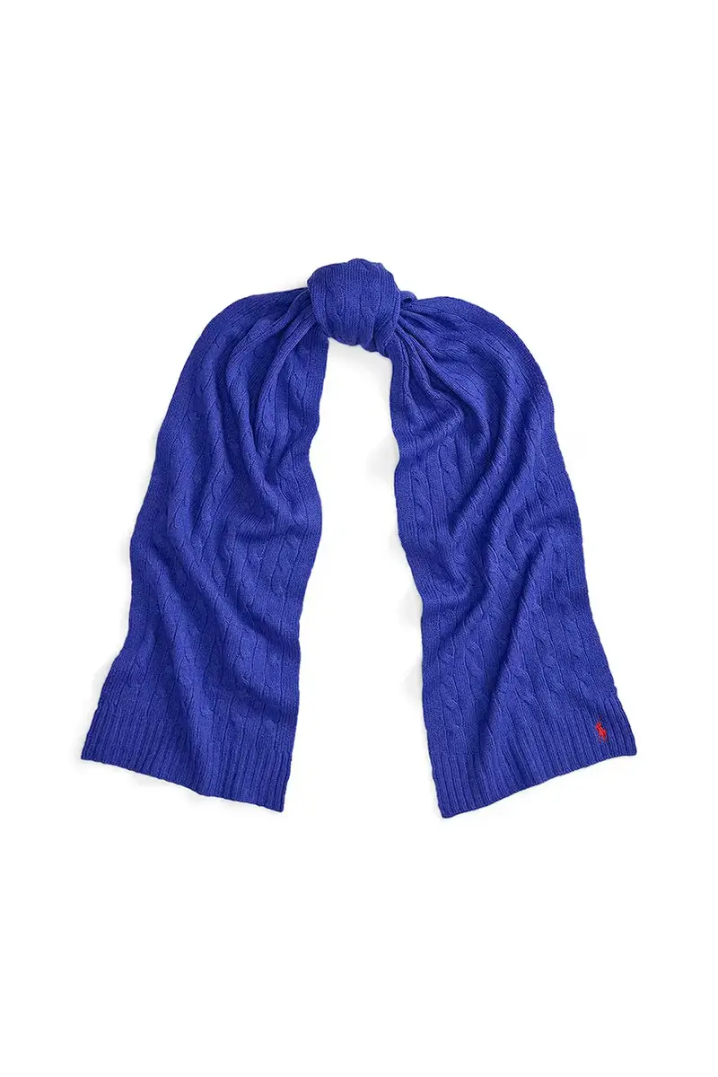 sciarpa in lana donna colore blu navy 455956296