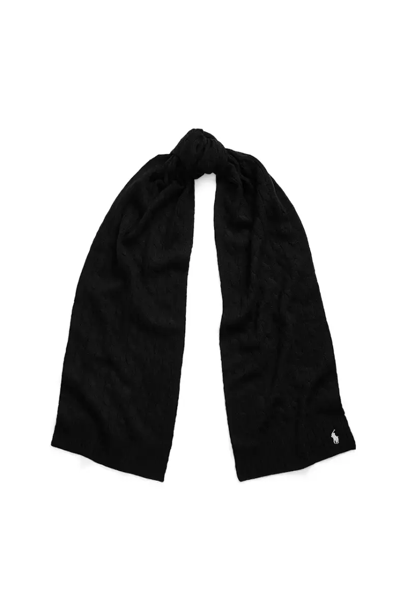 sciarpa in lana donna colore nero 455956296