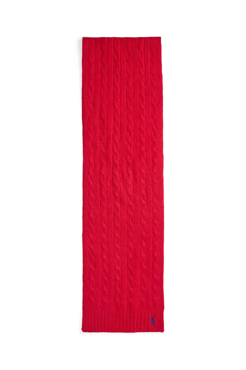 sciarpa in lana donna colore rosso 455956296 miniatura 2