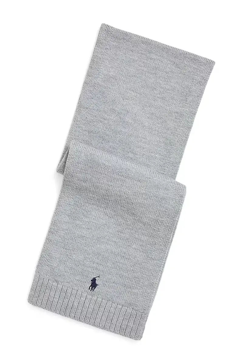 sciarpa in lana Grigio