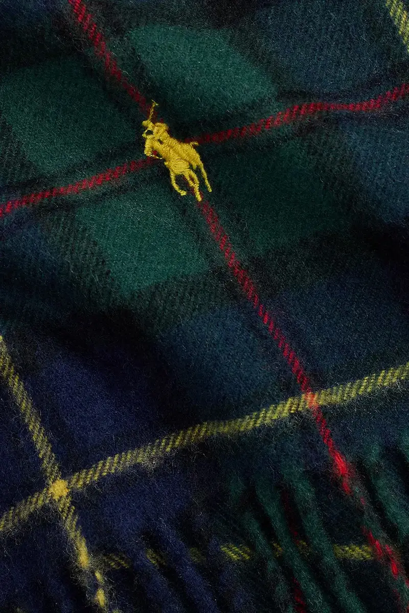 sciarpa in lana uomo colore verde 449959352 miniatura 2