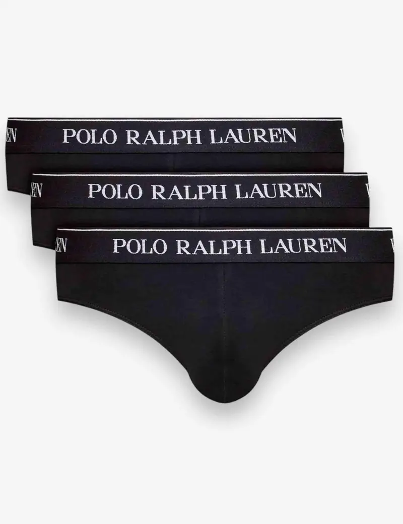 Polo Ralph Lauren Slip Uomo Nero 3190151