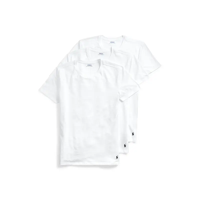 Set di t-shirt Classic Crew 714830304003 Bianco Regular Fit