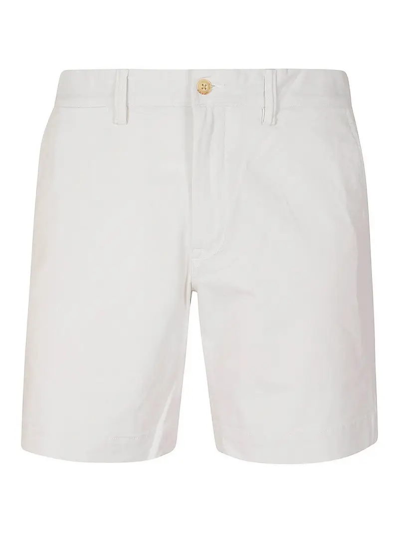 Shorts con logo Bianco