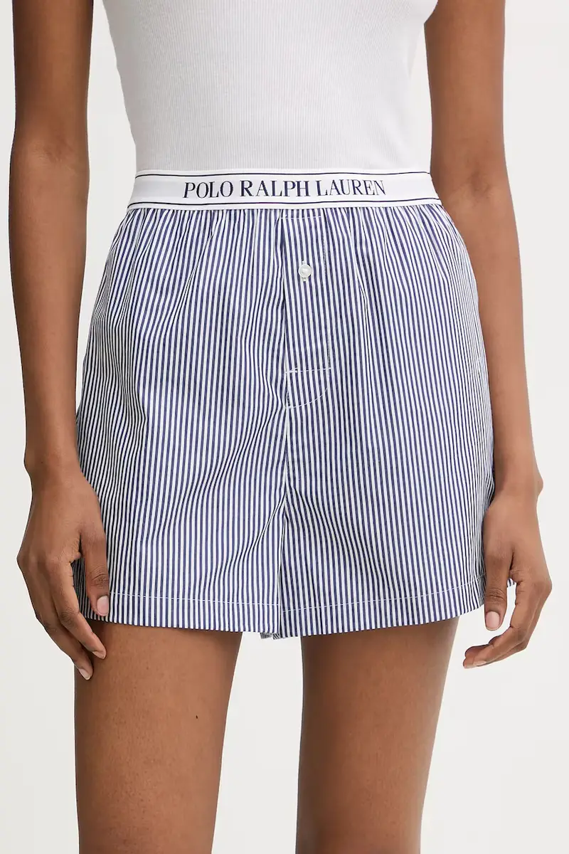 shorts pigiama in lana pacco da 2 Blu miniatura 2