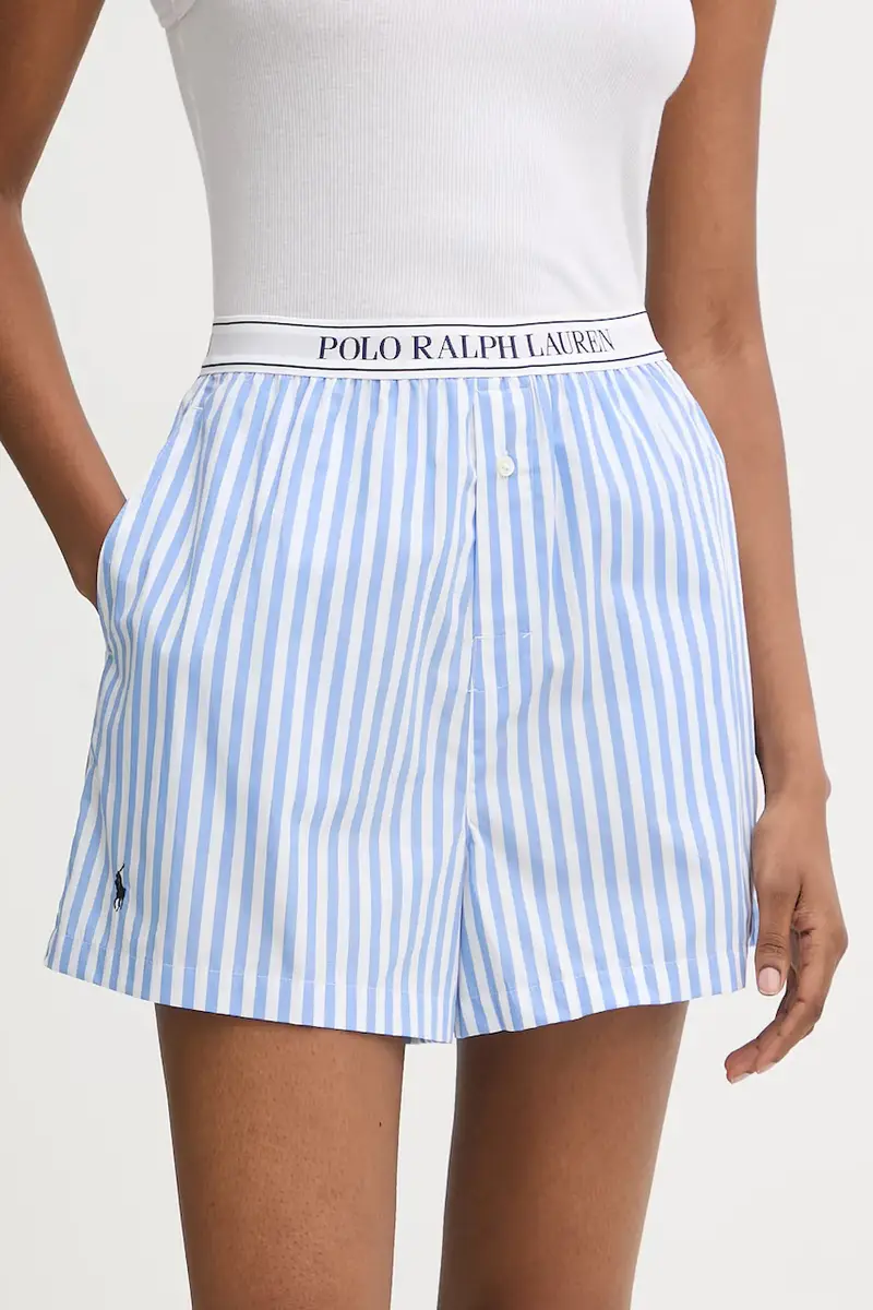 shorts pigiama in lana pacco da 2 Blu