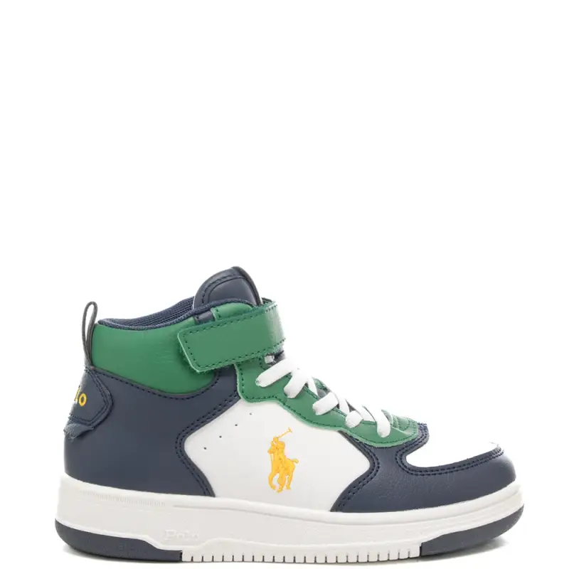 Polo Ralph Lauren Sneakers alte Bambino Bianco 3125018