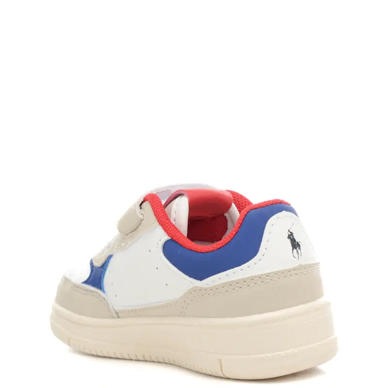 sneakers da bambino con inserti a contrasto colore bianco multi miniatura 3