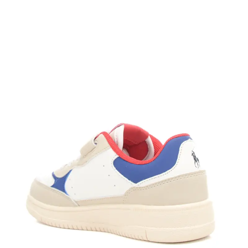 sneakers da bambino con inserti a contrasto colore bianco multi miniatura 3