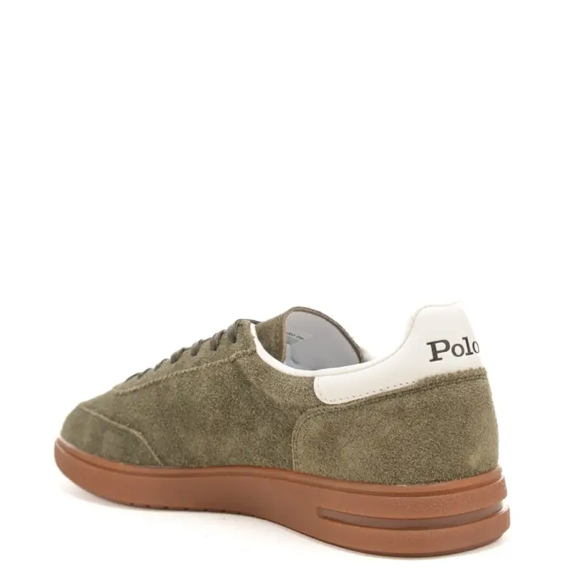 sneakers da uomo bedford con inserti a contrasto colore verde oliva bianco miniatura 2