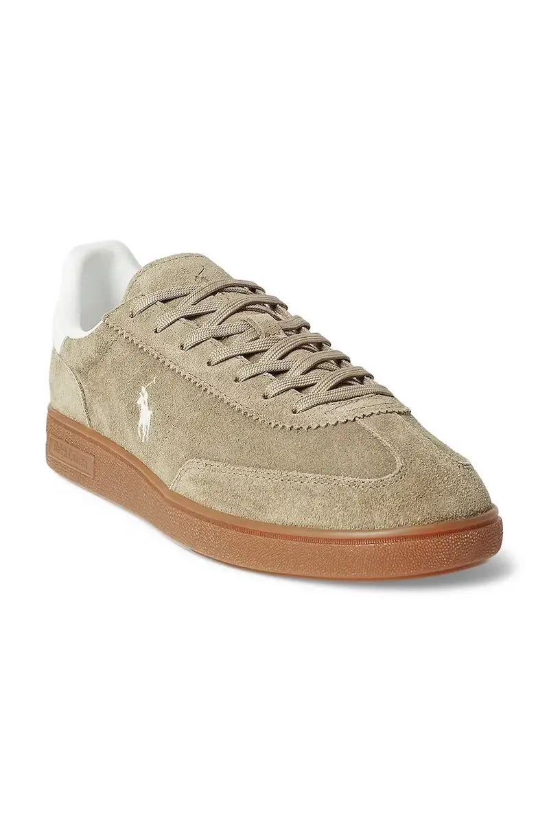 sneakers in camoscio Bedford Pp colore beige 809967889002 miniatura 2