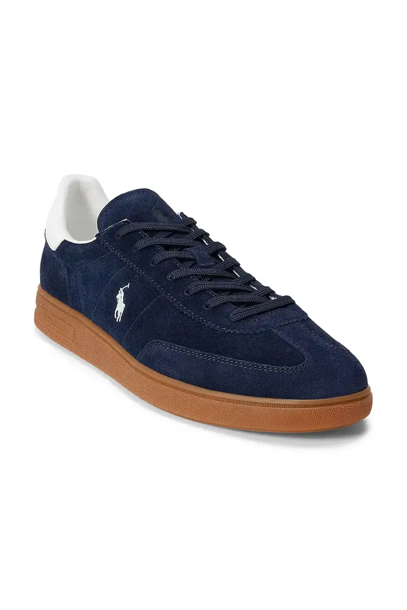 sneakers in camoscio Bedford Pp uomo colore blu navy 809978008001 miniatura 2