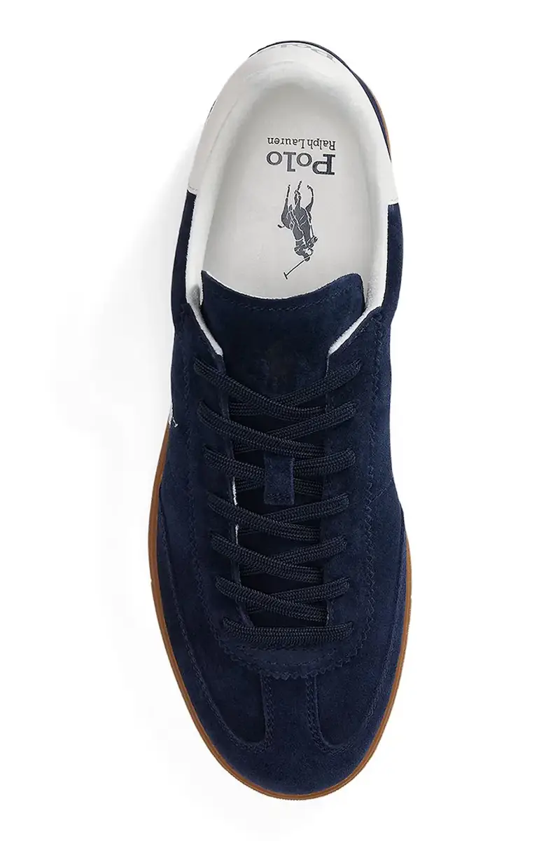 sneakers in camoscio Bedford Pp uomo colore blu navy 809978008001 miniatura 4