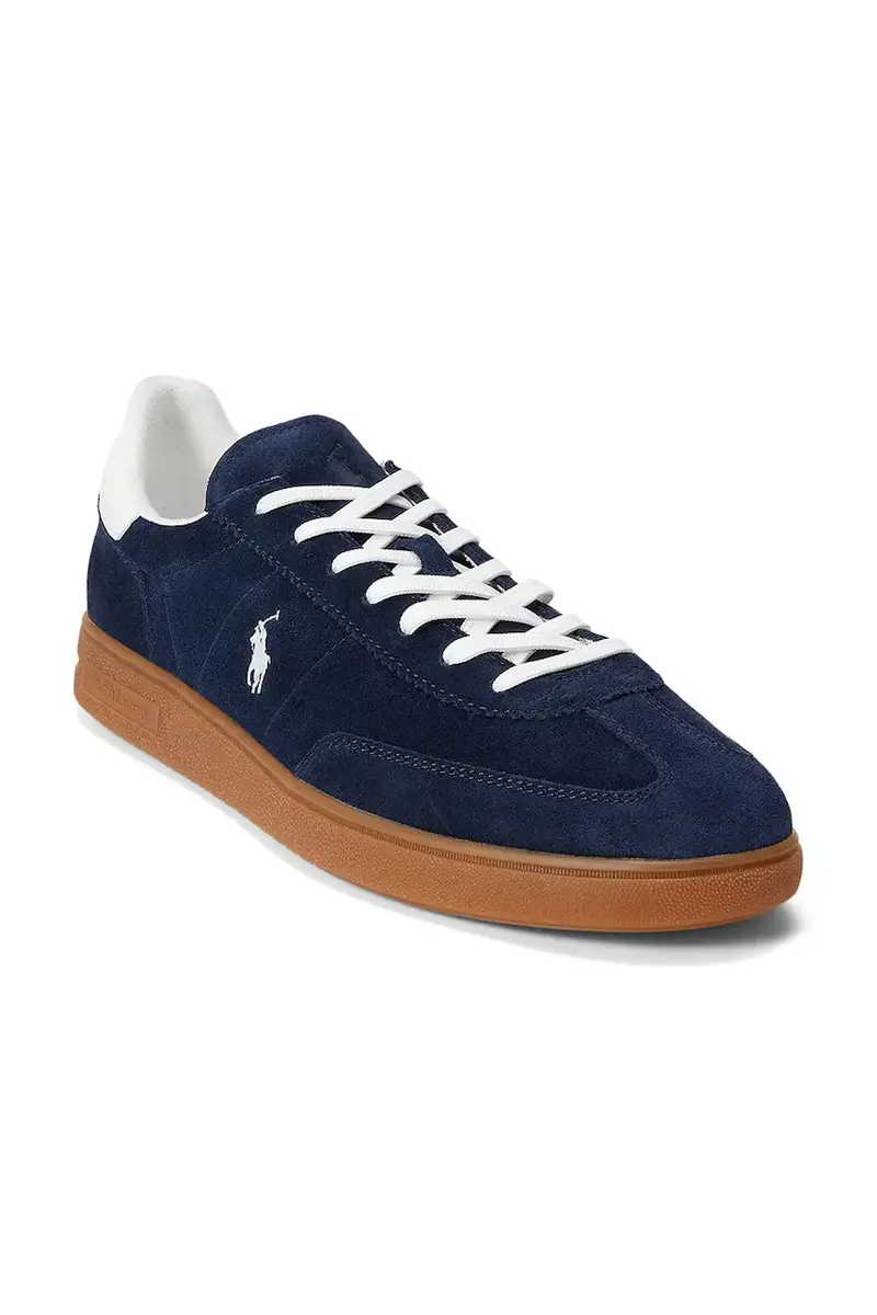 sneakers in camoscio Bedford Pp uomo colore blu navy 809978008001 miniatura 5