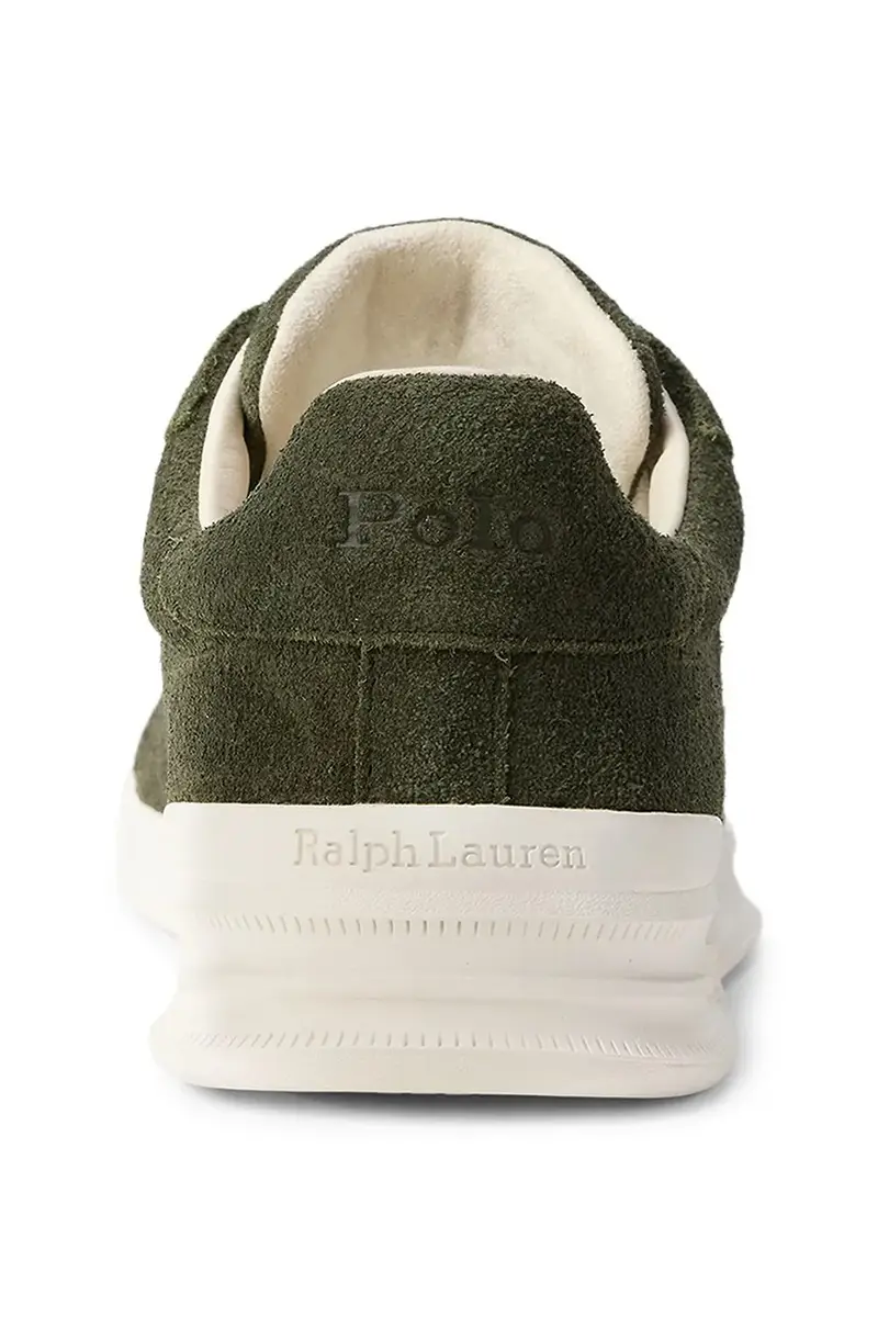 sneakers in camoscio Hrt Crt Ii uomo colore verde 809973732004 miniatura 3