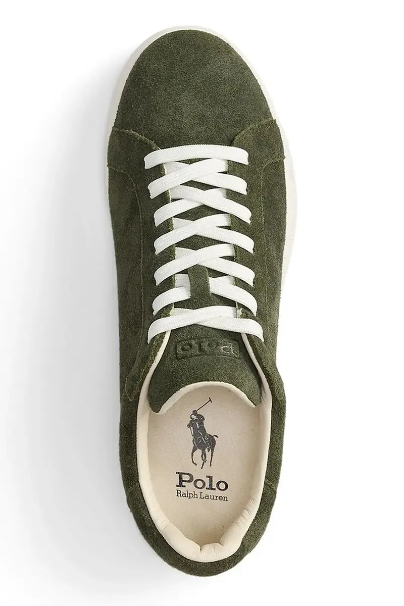 sneakers in camoscio Hrt Crt Ii uomo colore verde 809973732004 miniatura 4