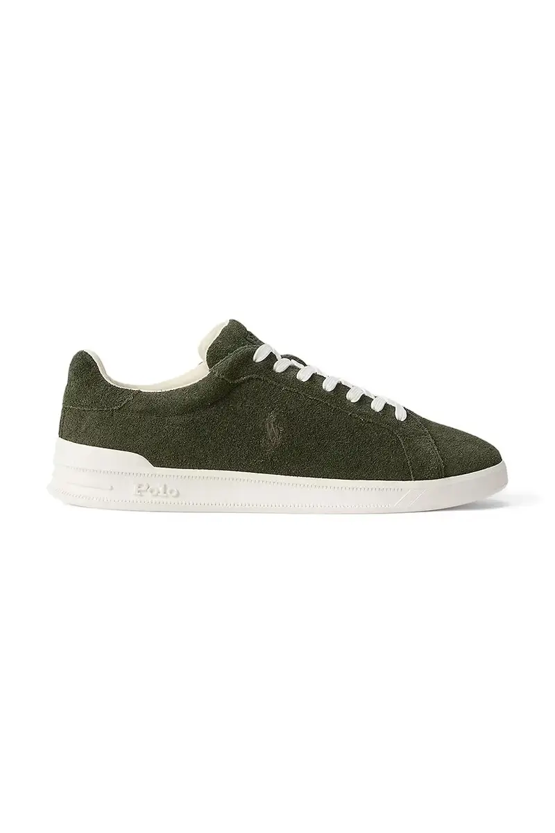 sneakers in camoscio Hrt Crt Ii uomo colore verde 809973732004