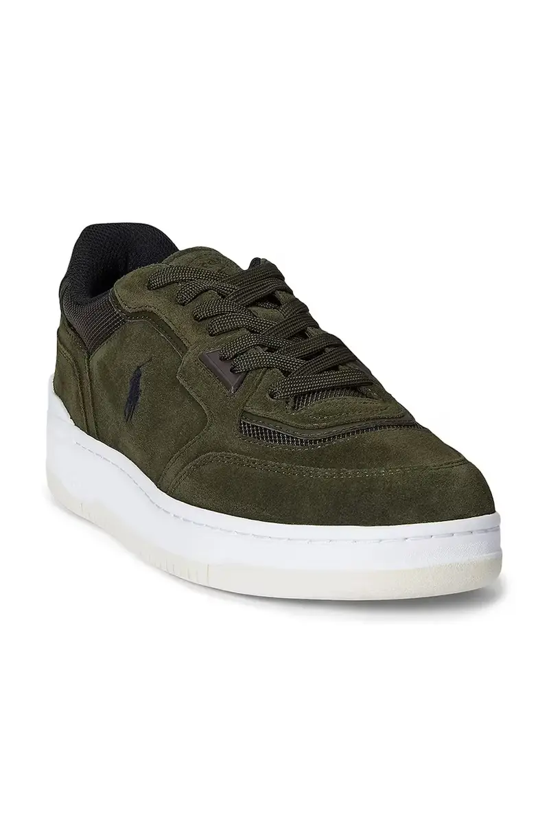 sneakers in camoscio Opn Mster Pp uomo colore verde 809974025002 miniatura 2